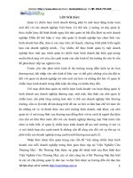 đề xuất hoàn thiện quản trị chiến lược kinh doanh ở các doanh nghiệp thương mại thuộc bộ thương mại