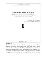một số biện pháp hướng dẫn lớp 5 giải các bài toán có liên quan đến quan hệ tỷ lệ nghịch