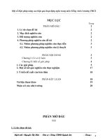 một số biện pháp nâng cao hiệu quả hoạt động nghe trong môn tiếng anh ở trường thcs