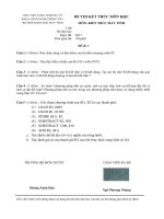 đề thi môn kiến trúc máy tính (2)