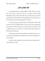 kế toán xác định kết quả kinh doanh và phân phối lợi nhuận.(công ty dịch vụ sxttcn bình tây bitahaco)