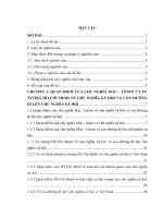 con đường đi lên chủ nghĩa xã hội ở việt nam qua các văn kiện đại hội đảng từ đại hội i đến đại hội xi