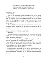 áp dụng phương pháp học tập theo nhóm nhỏ