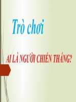 Bài Tập Lớn Hóa Học Trò chơi leo núi