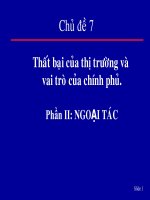 kinh tế vĩ mô phần ngoại tác