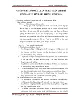 báo cáo thực tập kế tóan giá thành và chi phí sản xuất