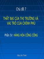 kinh tế vĩ mô phần hàng hóa  công