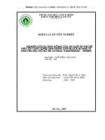 nghiên cứu sự ảnh hưởng của áp suất ép phủ bề mặt tới chất lượ
