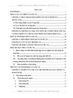 lợi ích của việc xây dựng dự án đối với sự tồn tại và phát triển của trung tâm trong giai đoạn hiện n