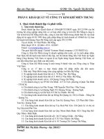 thực trạng công tác đàm phán trong hoạt động kinh doanh tại công ty kim khí miền trung