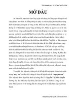 Tiểu luận môn học Xử Lý Ngôn Ngữ Tự Nhiên mạng nơ ron