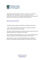 caregivers' experiences of caring for a child with cardiac arrhythmia who has an automatic external defibrillator