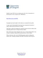 an investigation into the role of chemokines in haemopoietic stem cell quiescence