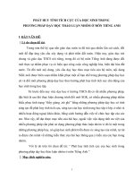 skkn_phát huy tính tích cực của học sinh trong phương pháp dạy học thảo luận nhóm ở môn tiếng anh.