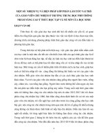 skkn một số nhiệm vụ và biện pháp góp phần làm tốt vai trò của giáo viên chủ nhiệm ở trường trung học phổ thông nhằm nâng cao ý thức học tập và nề nếp của học sinh