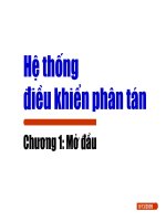 giới thiệu hệ thống điều khiển phân tán