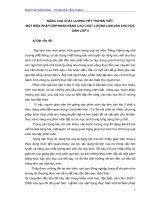 skkn  nâng cao chất lượng tiết trả bài viết, một biện pháp góp phần nâng cao chất lượng làm văn cho học sinh lớp 5