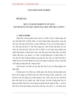 SKKN một vài kinh nghiệm về sử dụng bản đồ- bảng số liệu trong dạy học môn địa lý lớp 5