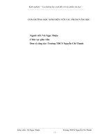 sáng kiến kinh nghiêm môn ngữ văn hay