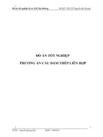 đồ án tốt nghiệp phương án cầu dầm thép liên hợp
