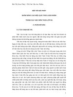 SKKN Một số giải pháp nhằm nâng cao hiệu quả thảo luận nhóm trong dạy học môn toán lớp ba