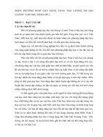 PHƯƠNG PHÁP DẠY DẠNG TOÁN “ĐẠI LƯỢNG, ĐO ĐẠI LƯỢNG” CHO HỌC SINH LỚP 2