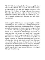 tóm tắt tiểu thuyết nguyễn thế phương trong bối cảnh văn xuôi nam bộ nửa đầu thế kỉ xx