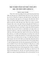 SKKN Một số biện pháp giúp học sinh lớp 5 học tốt môn chính tả
