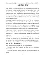 thực trạng kế toán tscđ hữu hình tại công ty truyền tải điện 1