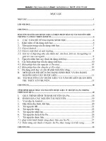 bước đầu đánh giá hiệu quả kinh tế xã hội của việc bảo vệ đa dạng sinh học cây dược liệu