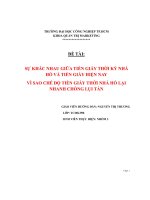 đề tài sự khác nhau giữa tiền giấy thời kỳ nhà hồ và tiền giấy hiện nay vì sao chế độ tiền giấy thời nhà hồ lại nhanh chóng lụi tàn - luận văn, đồ án, đề tài tốt nghiệp