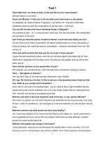 IELTS speaking tests