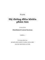 bài giảng hệ thống điều khiển phân tán