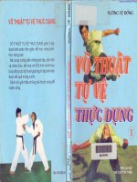 Võ thuật tự vệ thực dụng Tập 1