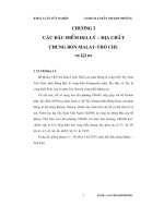 Luận văn Giải đoán tài liệu địa vật lý giếng khoan xác định các thông số vỉa tập chứa miocene hạ giếng khoan a-5x bồn trũng Malay – Thổ Chu