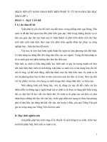 RÈN KỸ NĂNG NHẬN BIẾT BIỆN PHÁP TU TỪ SO SÁNH CHO HỌC SINH LỚP 3