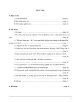 SKKN Phân loại kỹ năng dạy học viết trong sách giáo khoa tiếng anh lớp 10