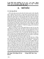 SKKN Ứng dụng CNTT để nâng cao hiệu quả giảng dạy bài “ chính sách dân số và giải quyết việc làm