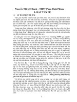 SKKN Dùng phương pháp lượng giác hóa để giải một số bài toán đại số