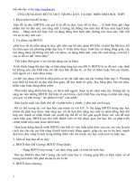 skkn ứng dụng bản đồ tư duy trong dạy học sinh học