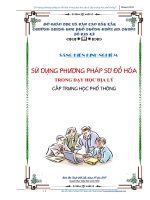 SKKN Sử dụng phương pháp sơ đồ hóa trong dạy học địa lý cấp thpt