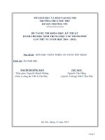 đèn học thân thiện an toàn tiết kiệm