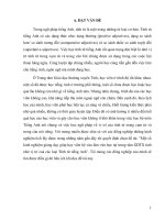 skkn một số kinh nghiệm trong giảng dạy giúp học viên hệ vừa làm vừa học tại trung tâm gdtx tỉnh thanh hóa nhớ vị trí của tính từ tiếng anh