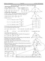 Công thức lượng giác và hình học rất hay
