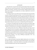 marketing dịch vụ và giao nhận vận tải