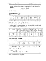 ĐỒ ÁN MÔN HỌC NỀN MÓNG ĐH BÁCH KHOA ĐÀ NẴNG THIẾT KẾ MÓNG NÔNG VÀ MÓNG CỌC