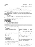 giáo án lớp 4 năm 2014 - tuần 13