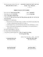 biến tính than hoạt tính bằng phương pháp phủ các oxit kim loại chuyển tiếp meox đồ án tốt nghiệp