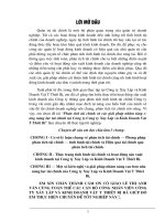 giải pháp tài chính, biện pháp nâng cao năng lực tài chính tại công ty đầu tư xây lắp thiết bị