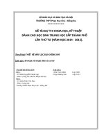 THIẾT KẾ MÁY LỌC BỤI KHÔNG KHÍ